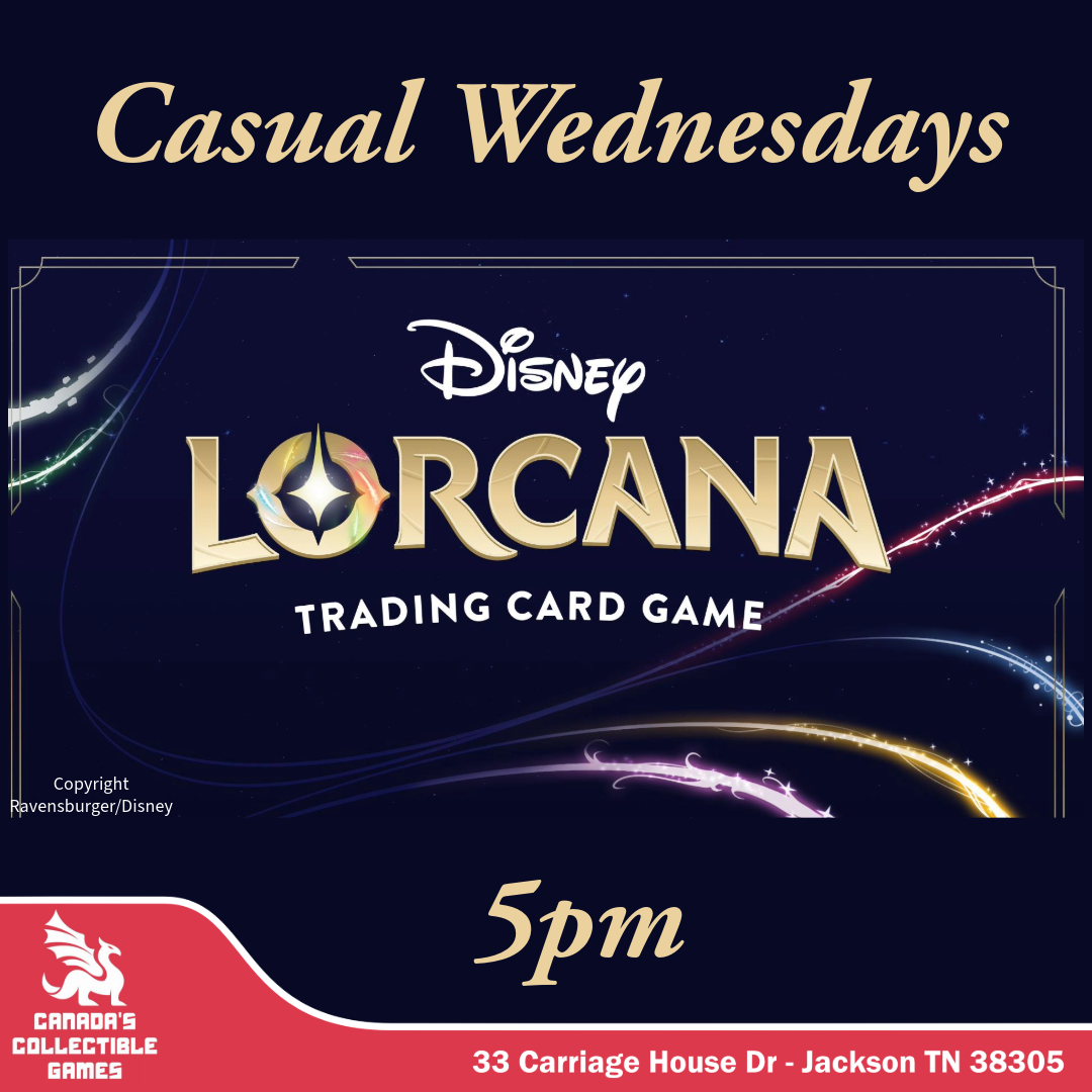 Wednesday Lorcana Lounge