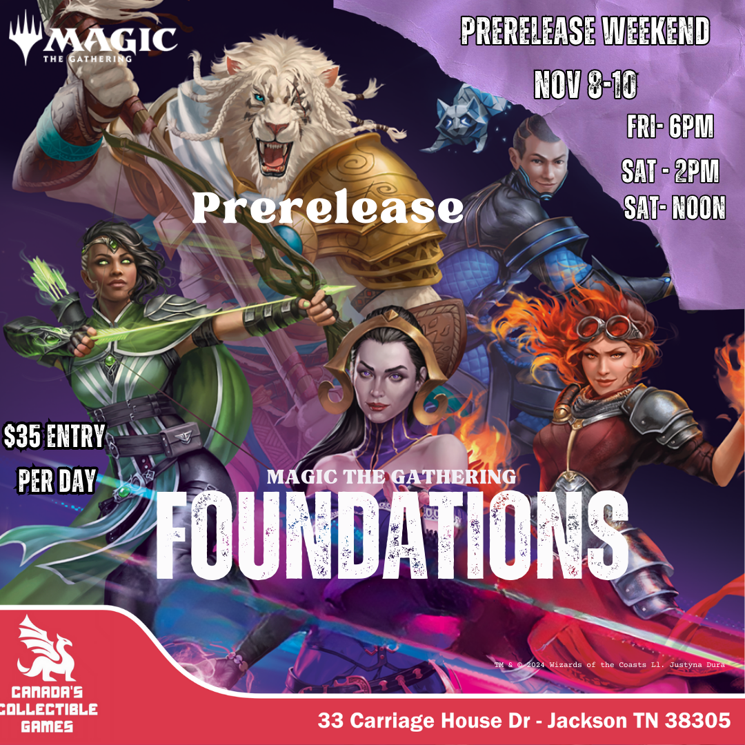 Foundations Prerelease Weekend