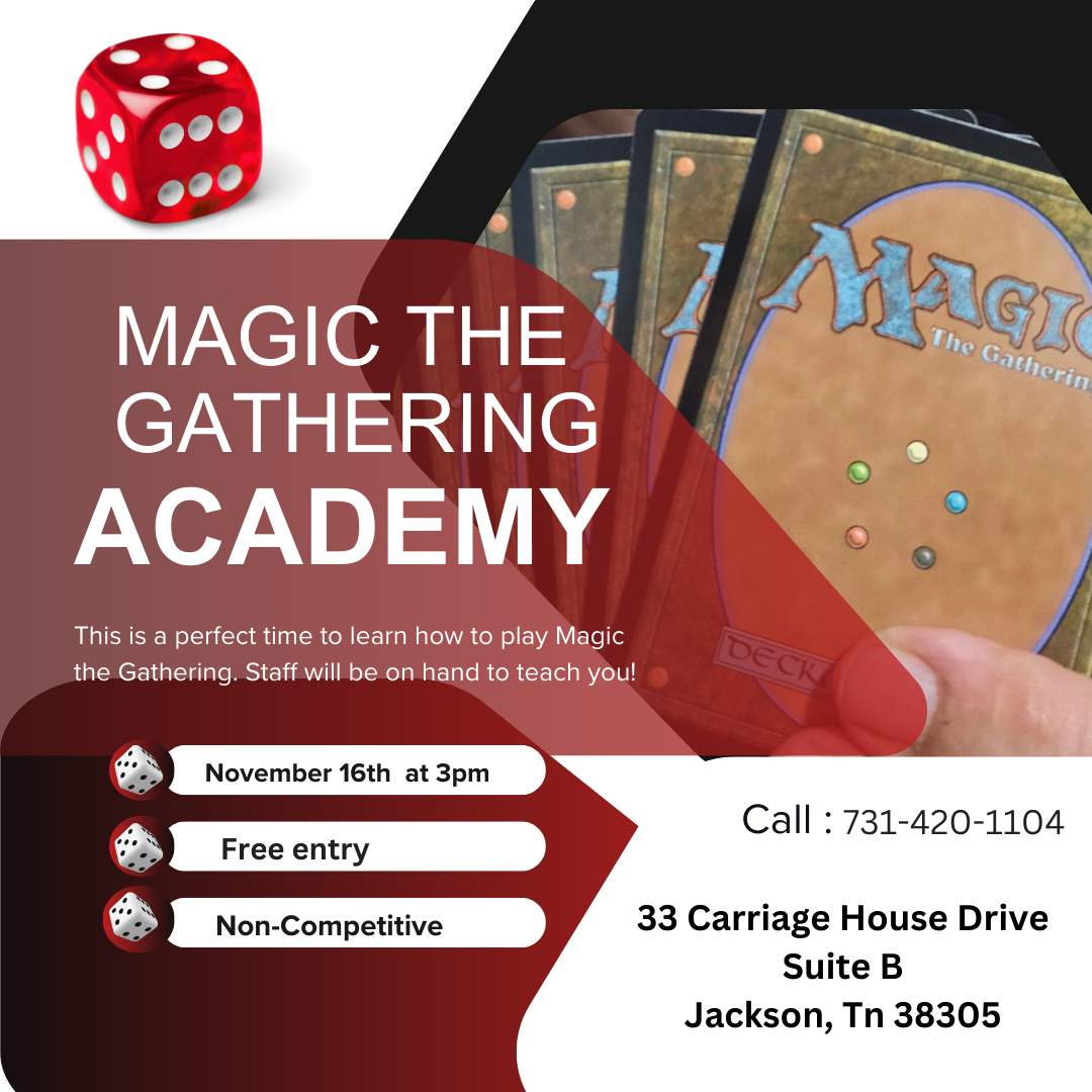 CCG Magic the Gathering Academy- Learn to Play