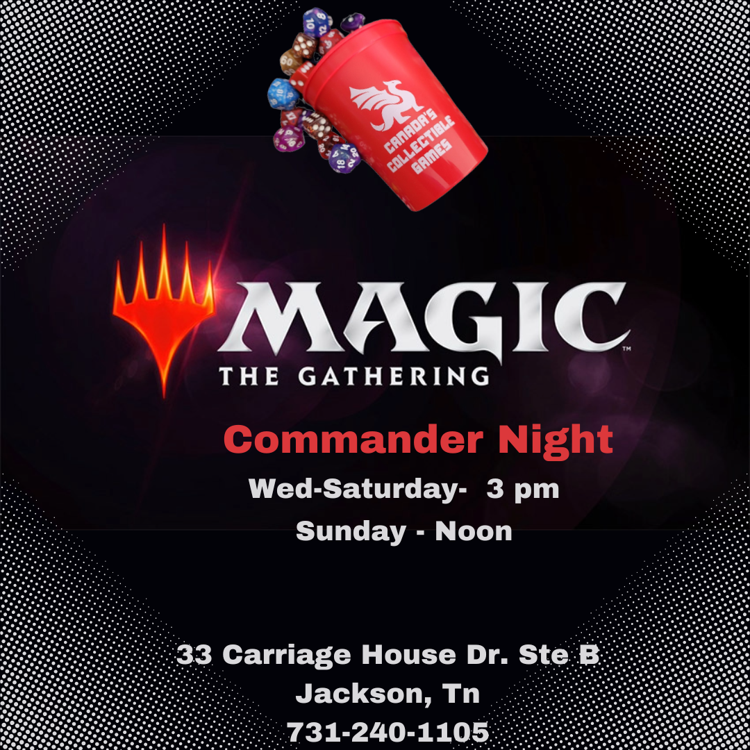 Magic the Gathering Commander Night