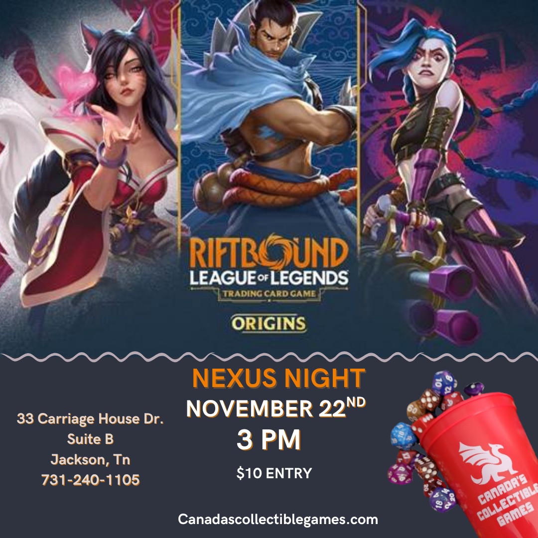 Riftbound League of Legends Trading Card Game Tournament