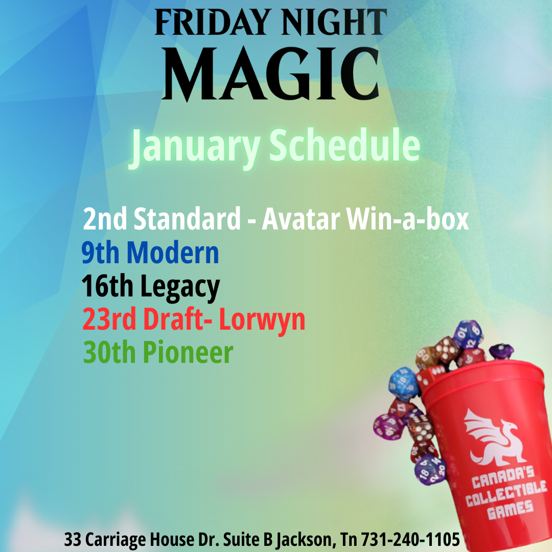 Friday Night Standard Magic Win-a-Box