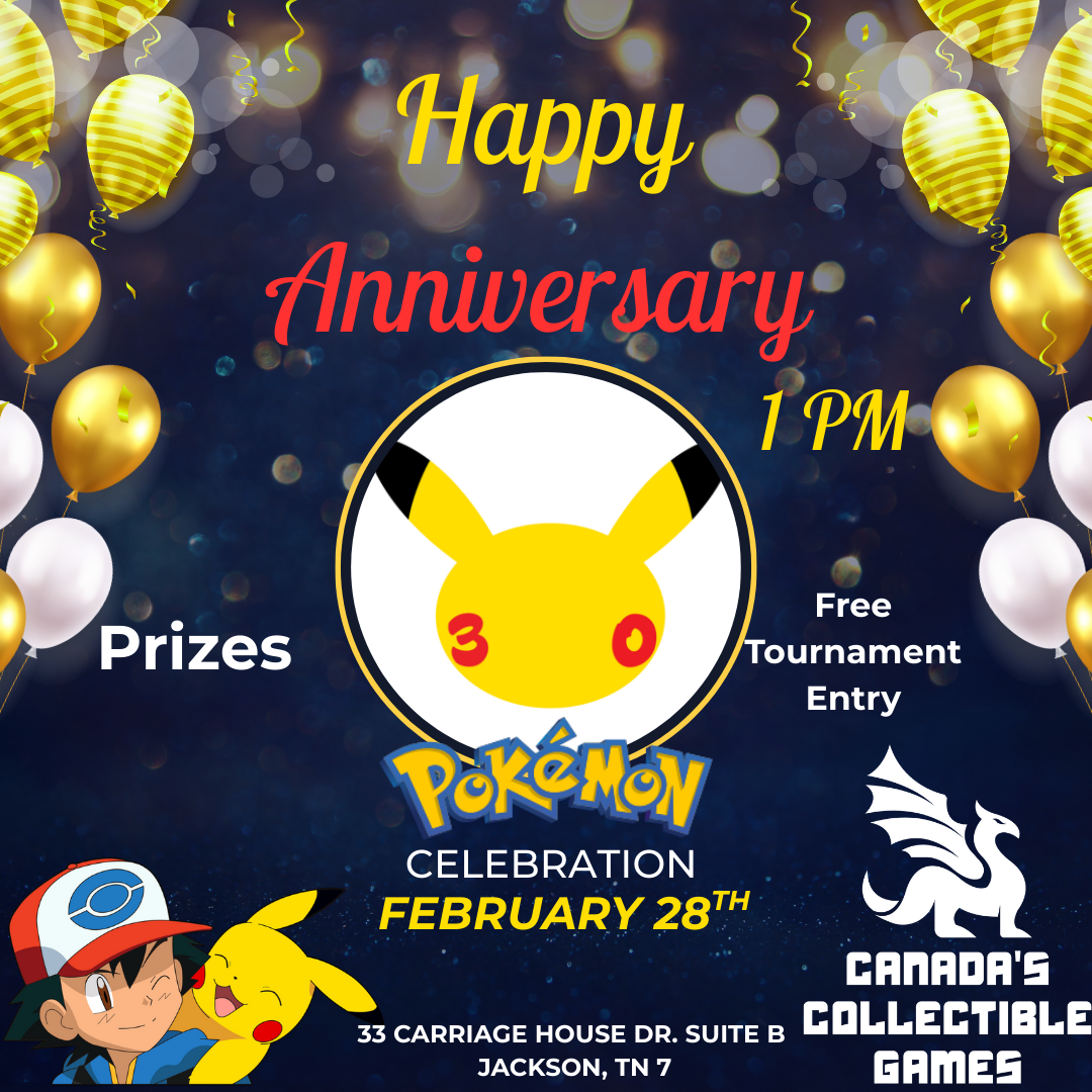 Pokémon 30 Year Celebration