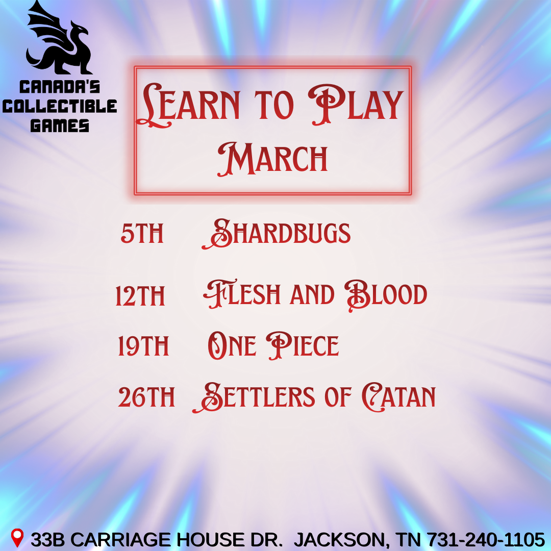 Learn to Play Events