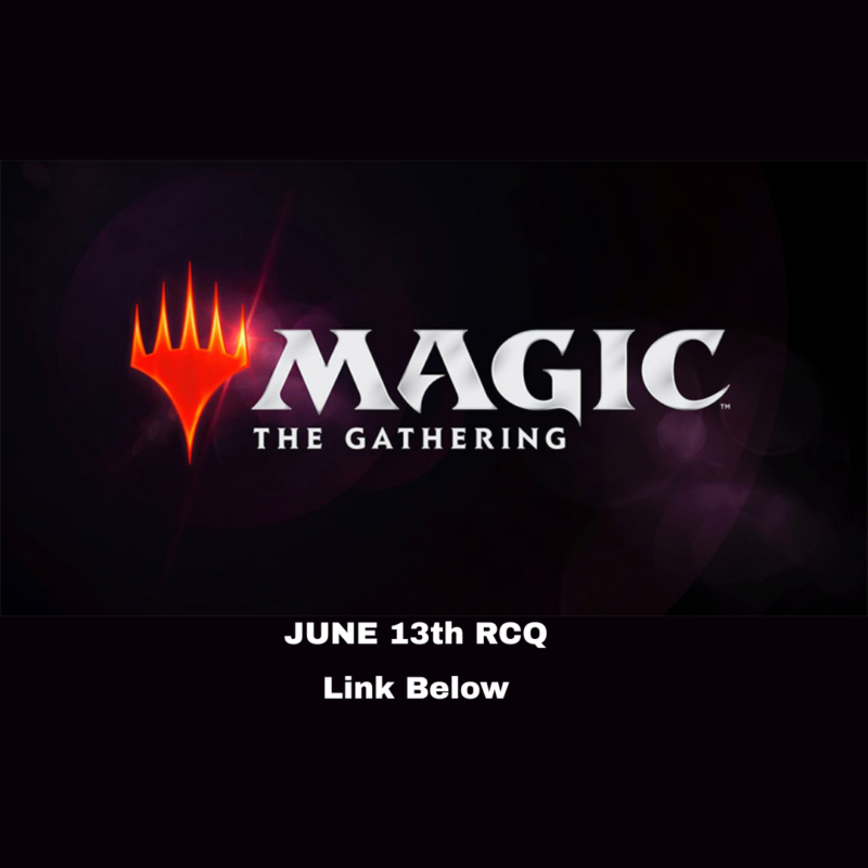 FREE ENTRY Modern RCQ 1K — June 13th
