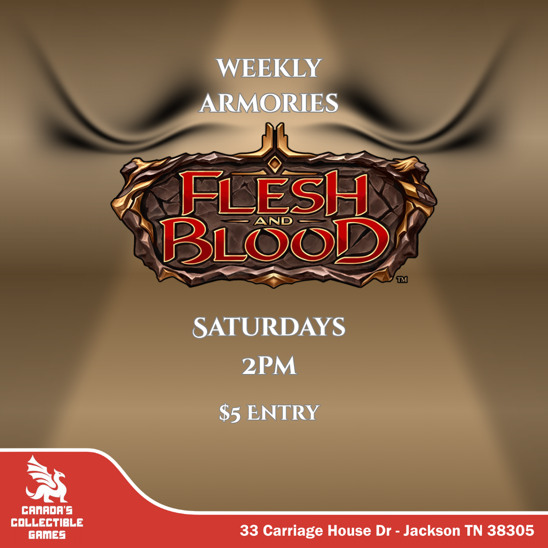 Flesh and Blood Weekly Armories