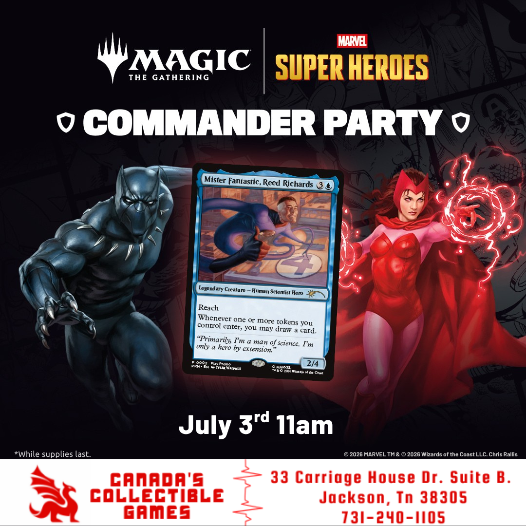 Marvel Meets Magic: Commander Party at Canada's Collectible Games