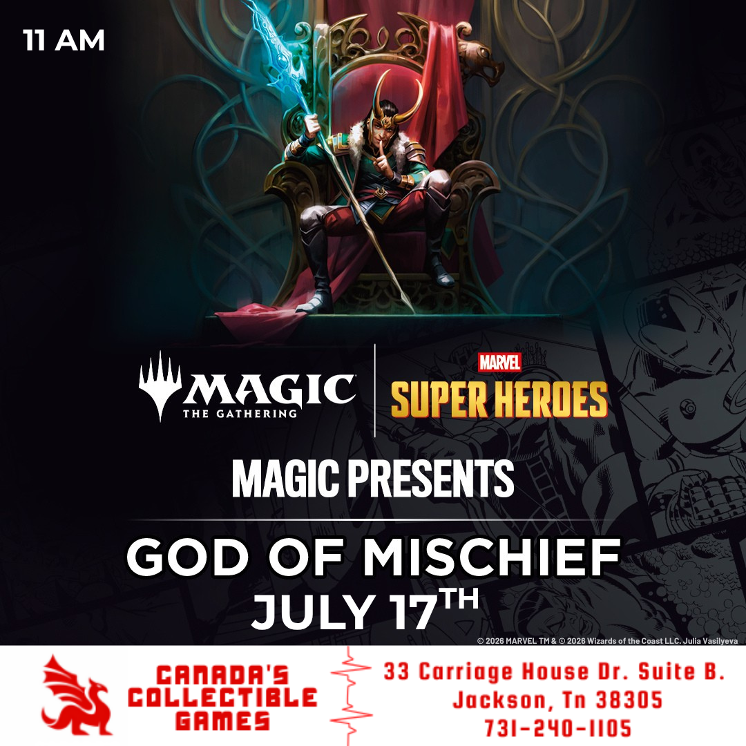 God of Mischief Event at Canada's Collectible Games